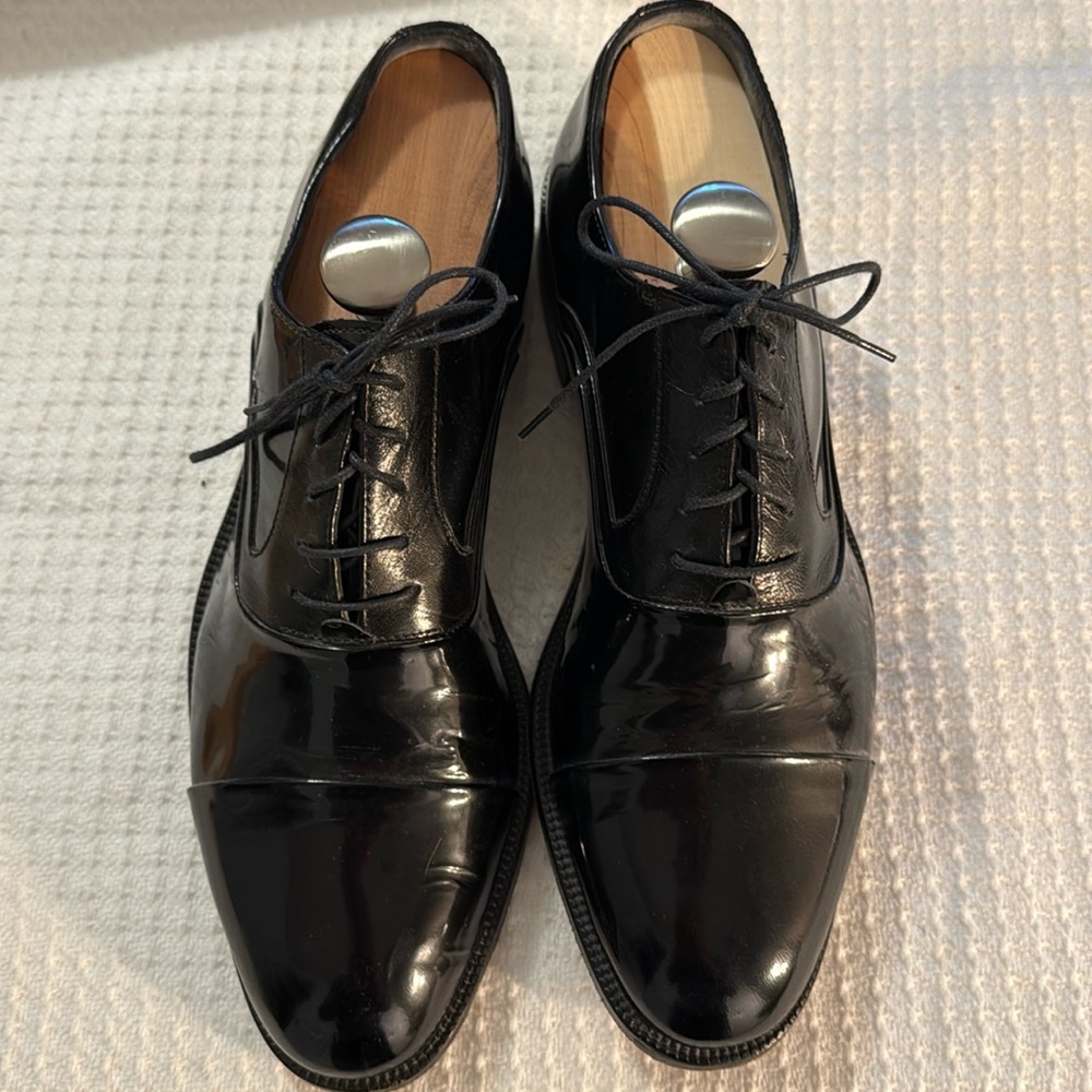 Johnston and Murphy Cellini lace ups formal dress shoes
